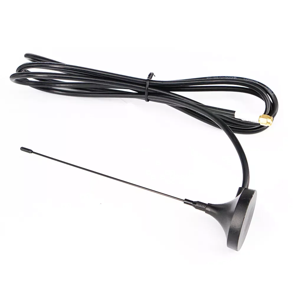 The new 10 piece/lot 5 dbi 433Mhz Antenna SMA Male RG58 2M High Quality UHF antenna for Ham Radio Signal Booster Wireless Repeat