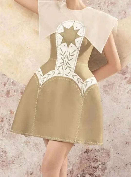 Женские вечерние для вечеринок пляжное платье без рукавов с открытой спиной и