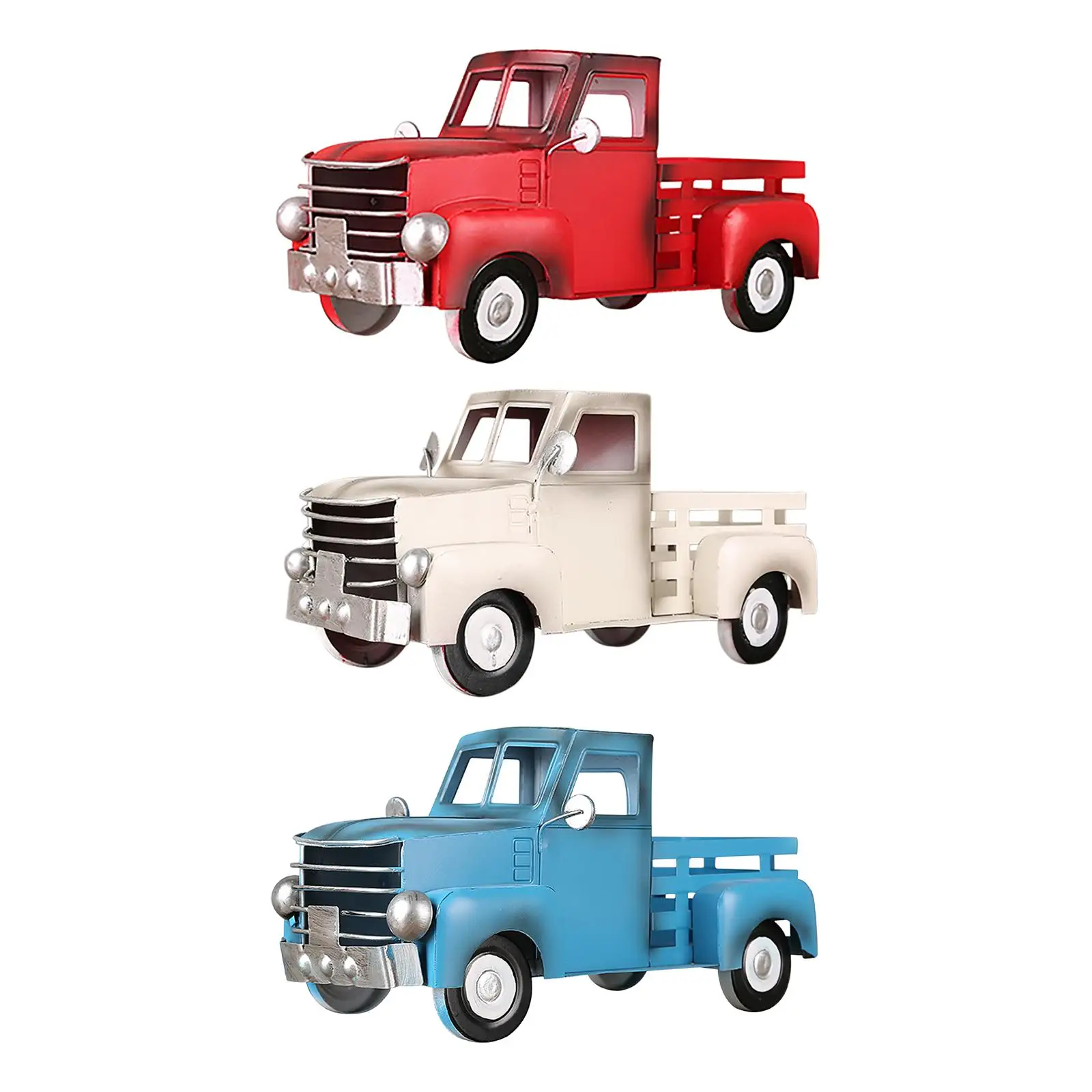 

Pickup Truck Car Model Collectible Figurine for Children Christmas Tabletop