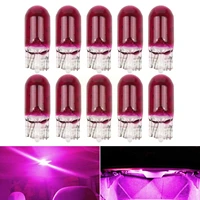 car interior dashboard panel light bulbs 10 pcs purple styling t10 accessories car w5w light bulbs 12v 3w m7a8
