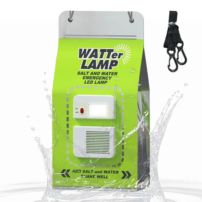 

Светильник для соленой воды, портативная лампа для кемпинга, ночного отдыха на открытом воздухе, без батареек, светодиодный ночник для походов, рыбалки, светильник, для выживания
