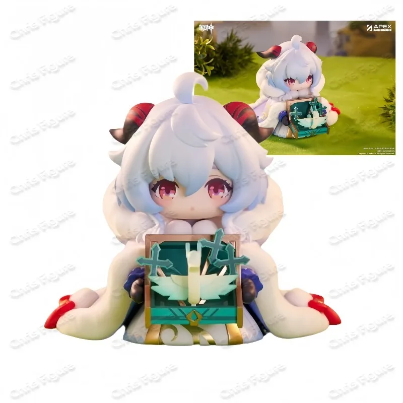 Фото В наличии: Коллекционная фигурка APEX-TOYS Mihoyo Genshin Impact Xiao & Ganyu (Q-версия), игрушка-подарок №2