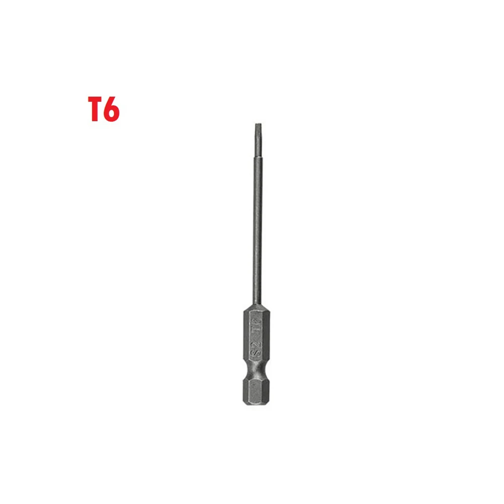 

1pc T6-T40 Magnetic Head Torx Screwdriver Bits 75mm Security Tamper Proof Star Electric Hand Screwdrivers Electric Air Drills