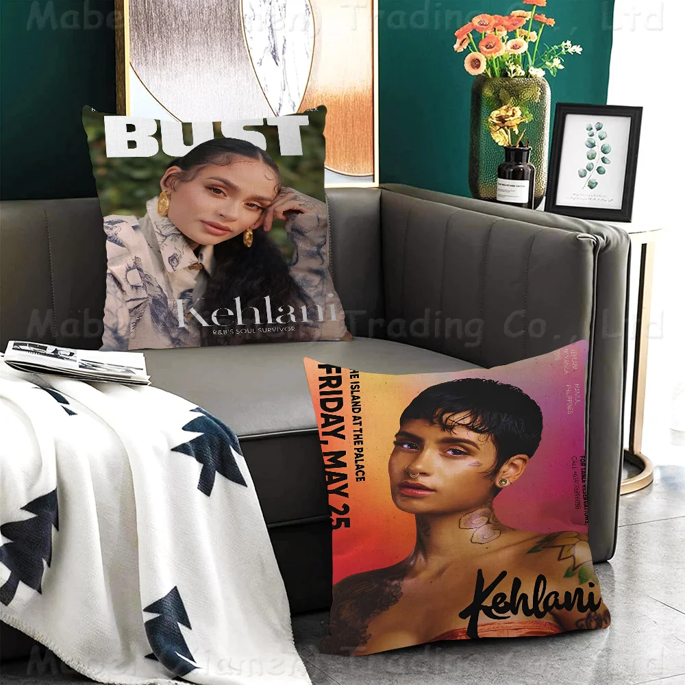 K-Kehlani While We Wait Music Cushion Cover 30x50 Polyester Sofa Cushions Decorative Throw Pillows Home Decoration Pillowcover