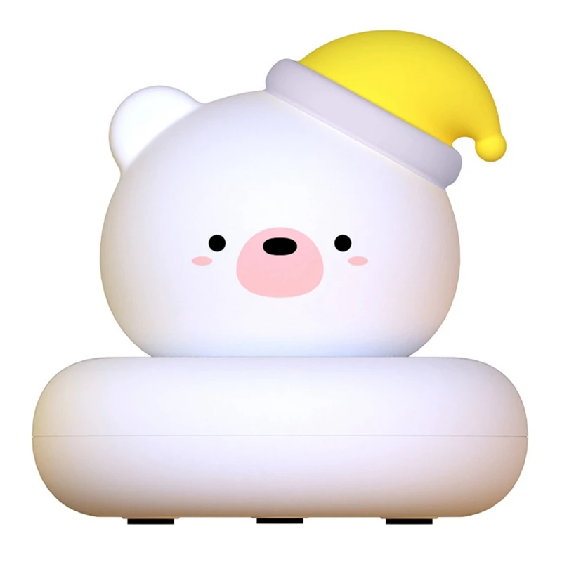 

Cute Pet Night Light USB Charging Baby Sleeping Lamp Pat Sensor Lights For Creativity Decorate Christmas Gifts