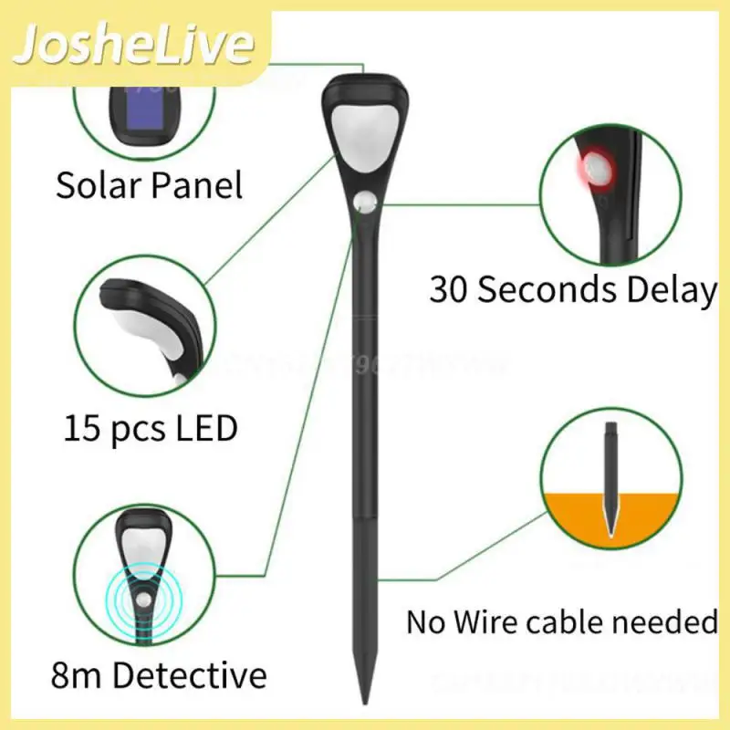 

Декоративное освещение 1200 мАч/1800 мАч, Индукционная лампа на солнечной батарее, освещение для двора, улицы, сада, инструмент освещения Abs/pc Ip65,...