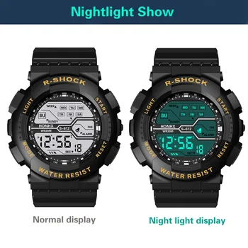 LED Digital Watches - Big Dial - Waterproof 5