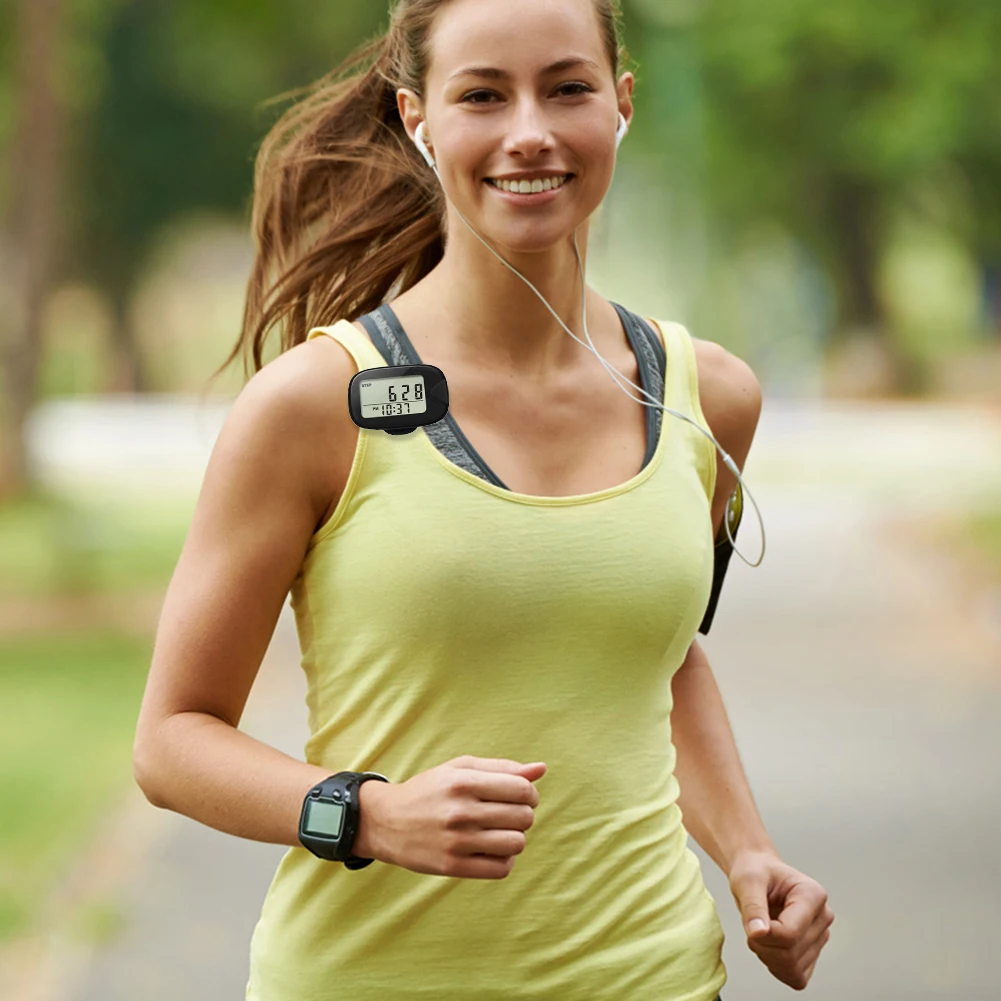 Шагомер ходьбы точный шагомер с ЖК-дисплеем электронный многофункциональный для