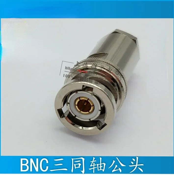 Triax BNC Male PL75-47 3-жильный кабель с фидерной головкой TRX316 1553B Трехкоаксиальный