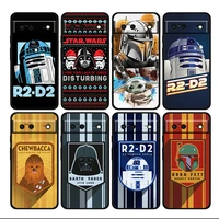star wars robot weapon shockproof cover for google pixel 7 6 6a 5 4 5a 4a xl pro tpu soft silicone soft black phone case fundas