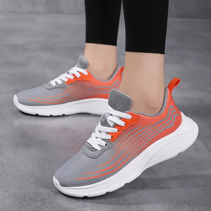 

2022 Women Sneakers Quality Running Shoes for Women New Breathable Summer Walking Sneakers Big Size 35-42 Sports Shoes Girls