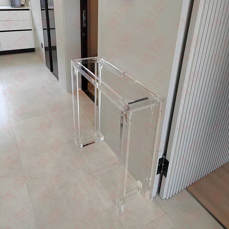 Прозрачные акриловые консоли для столов в скандинавском стиле роскошная