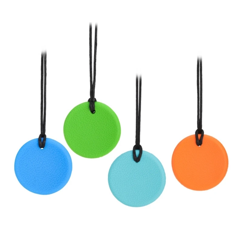 

Chew Necklace for Sensory Kids Girls Chewy Necklace Sensory Chew Toy for Adult