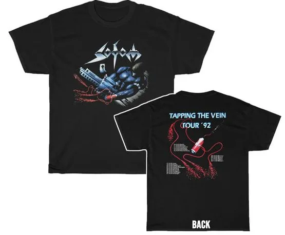 Sodom 1992 постукивающая в Вену Европейская рубашка