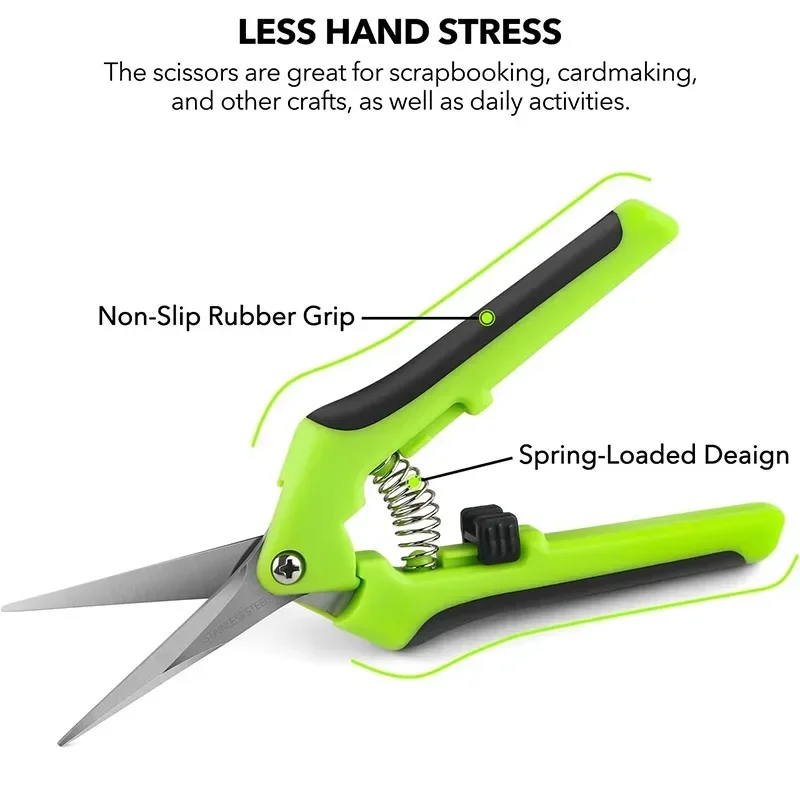 Садовые ножницы из нержавеющей стали для гидропонных лезвий