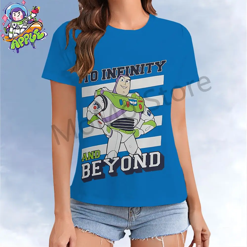 Футболка женская с коротким рукавом и круглым вырезом Y2k