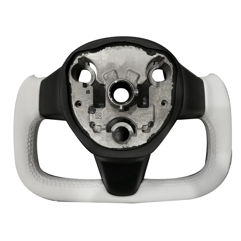 

Кокетка для руля Tesla Model 3, модель Y 2017, 18, 19, 20, 21, 2022, белая