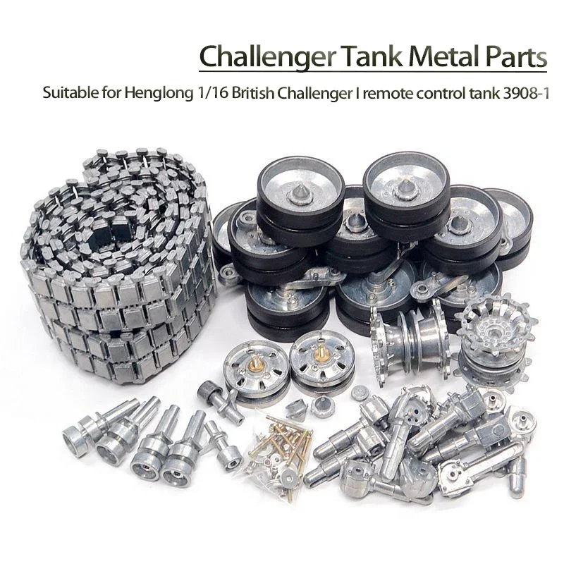 Металлический гусеничный привод Challenger II Henglong 3908-1