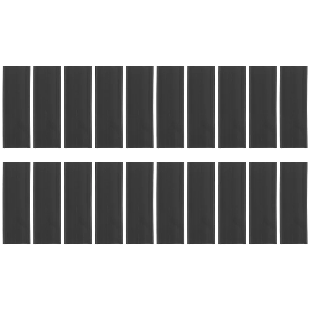 

20 Pcs Magnetic Label Display Holder Card Shelf Nameplate Sign Labels Clip Rubber Soft Office