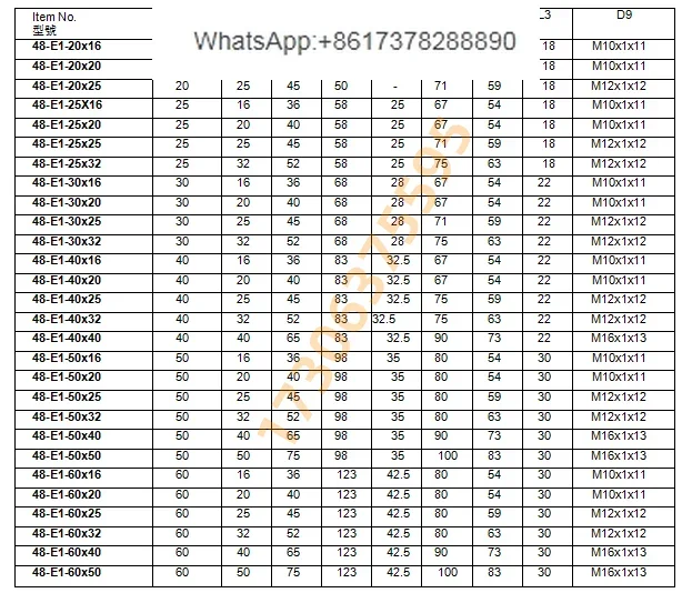 Держатель инструмента VDI с динамическим числовым управлением E1/E2- 20/25/30/40/50