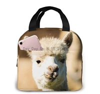alpaca portable insulated lunch bag