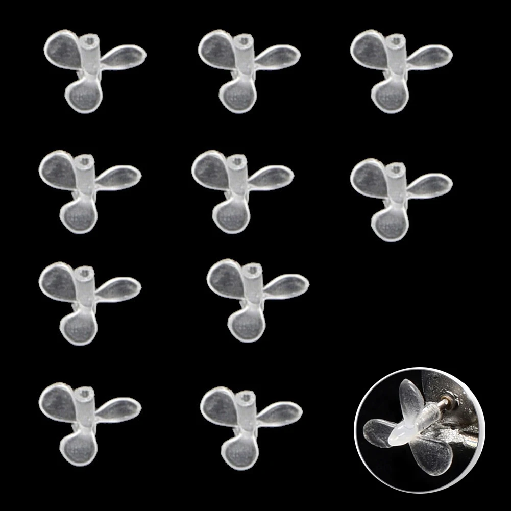 

10pcs Bait Propeller Black Bait Cockroach Fake Bait Floating Water Freshwater Bass Long-range Casting Propeller
