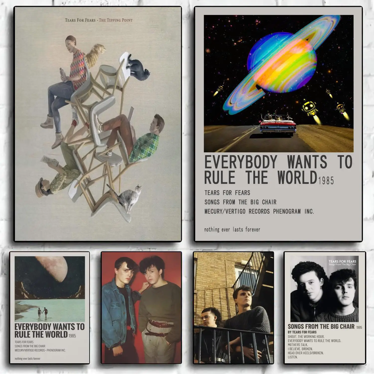 Художественный плакат на стену с изображением слезы за страх певицы, персонализированный подарок, современный декор для семейной спальни, холщовые плакаты