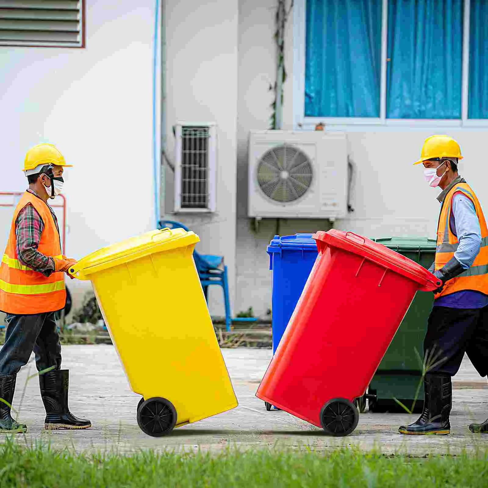 Мусорная корзина запасные части уличные мусорные корзины Сменное колесо