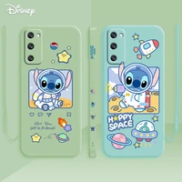 stitch stars cute cartoon cover for samsung galaxy s22 s21 s20 fe s10 plus s9 s8 note 10 20 ultra 5g liquid silicone phone cases
