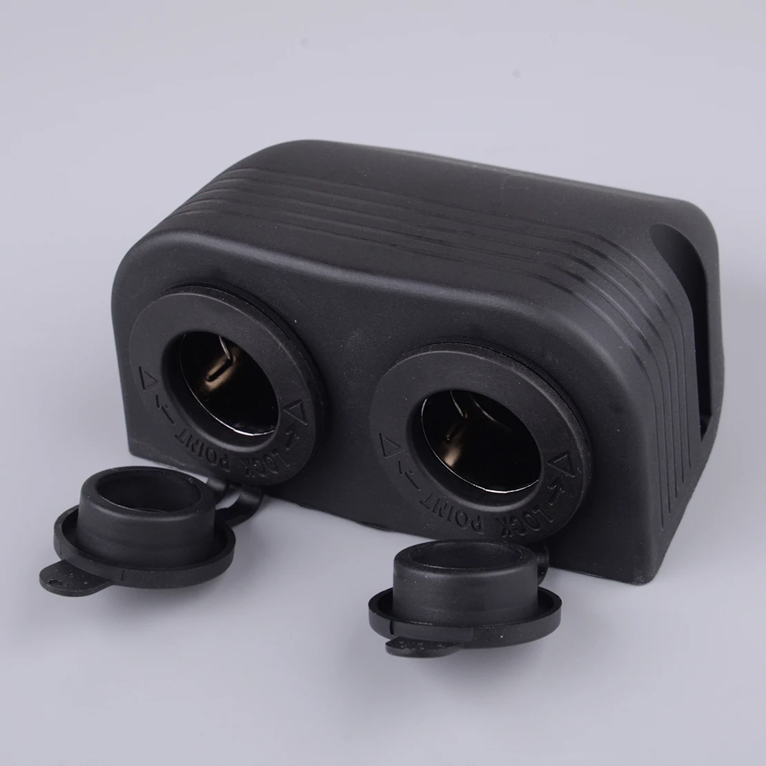 

Розетка прикуривателя с поверхностным креплением, 12-24 В