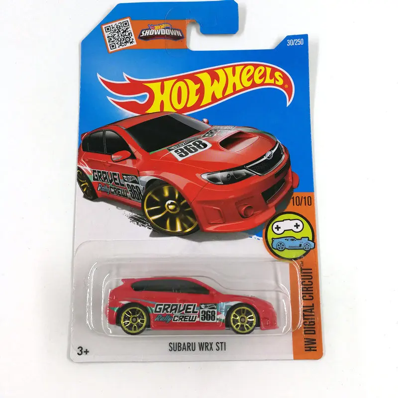 Лидер продаж 2016-30 литье под давлением моделей автомобилей SUBARU WRX STI коллекции 1:64