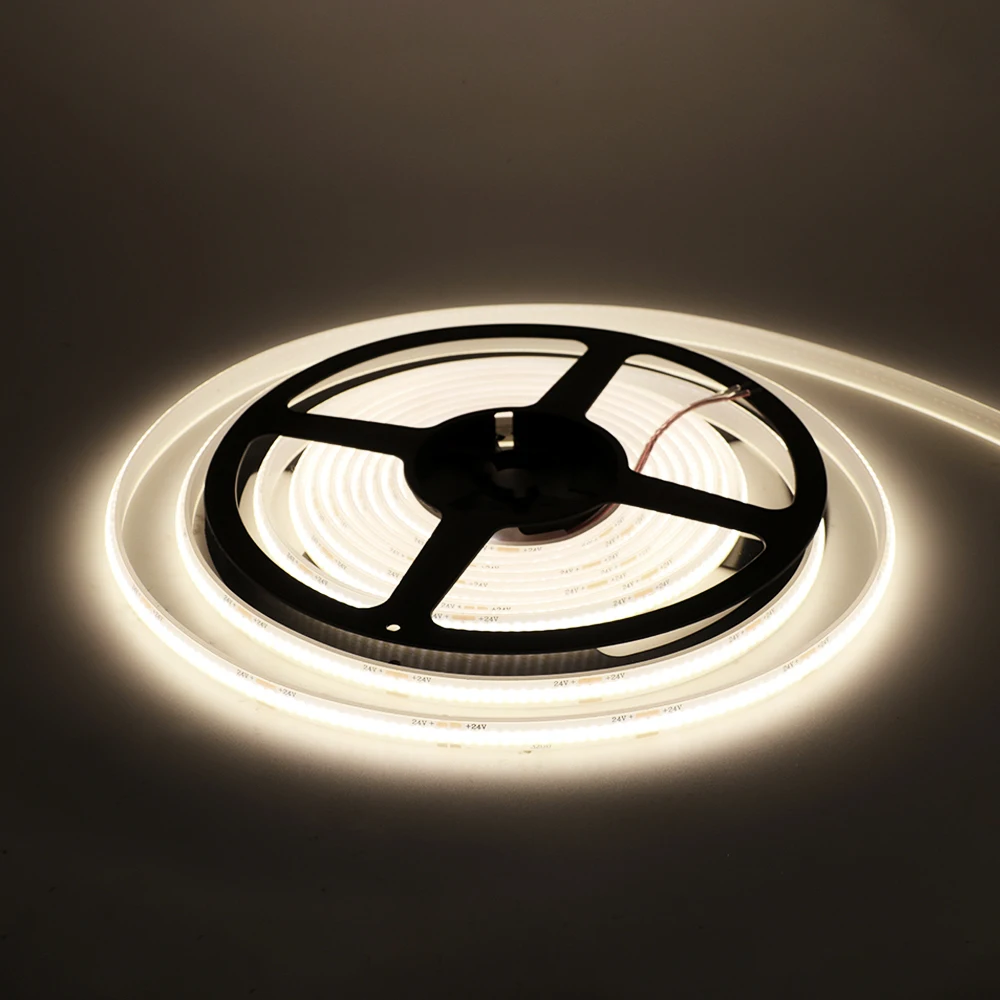 

GAHADA Светодиодная лента COB 320LED 5м 10м 15м 0,5м 1м 12В/24В