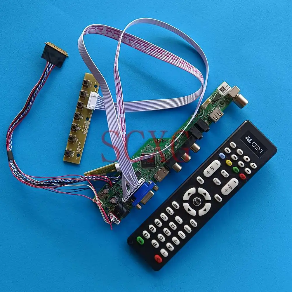 

Драйвер платы управления ЖК-панели подходит для B116XW03 V1 1366 768 LVDS 40 Pin 11,6 "ТВ комплект аналоговых сигналов «сделай сам» VGA AV USB HDMI-Совместимость