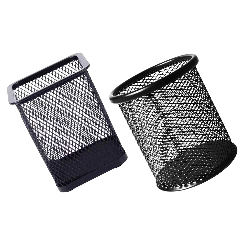 

Holder Brush Pen Organizercup Stationery Desk Makeup Nail Storage Potcraftstand Maker Desktop Tool Paintingwriting Metal