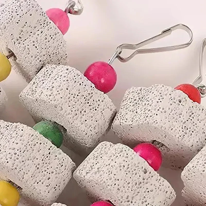 2 шт. волнистая струна для попугаев вулканический камень хомяк китайская Шилла