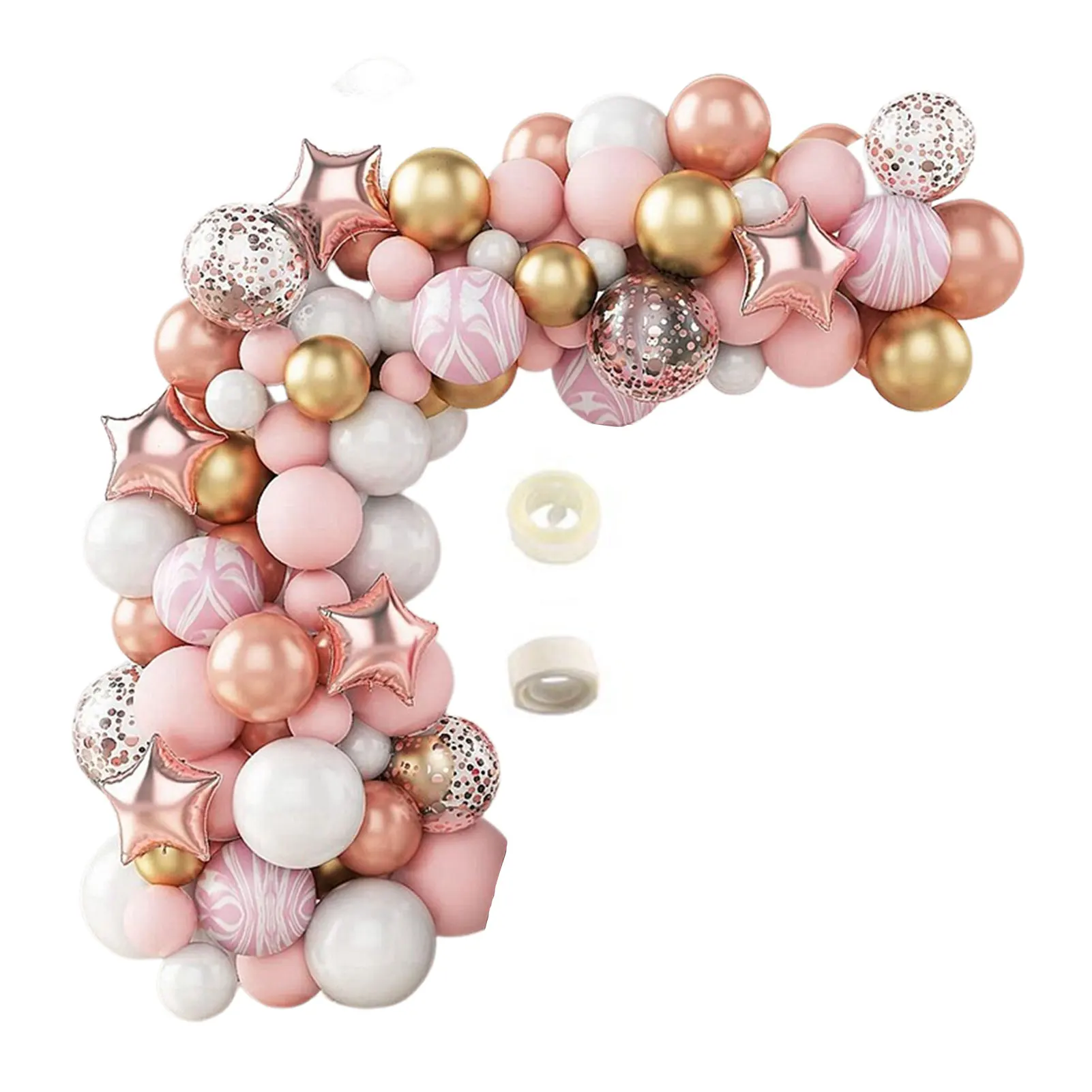 

Pink Balloon Garland Arch Kit 82pcs Pink Ballon Garland Balloons Kit White Gold Confetti Balloons Balloon Garland Kit Wedding