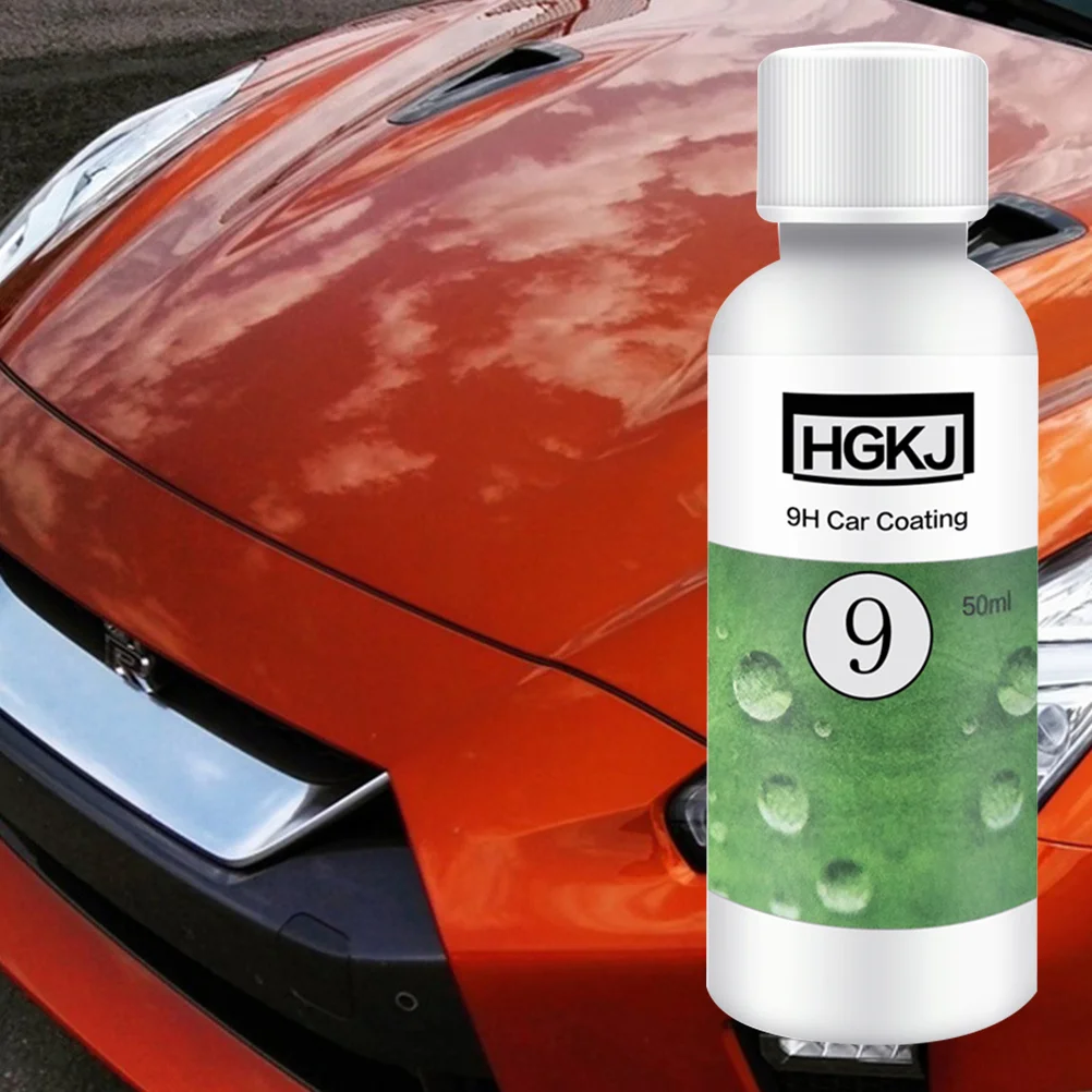 

HGKJ-9 9H автомобильное покрытие, защита краски, водонепроницаемая непромокаемая нано-гидрофобная пленка, аксессуары для обслуживания автомоб...