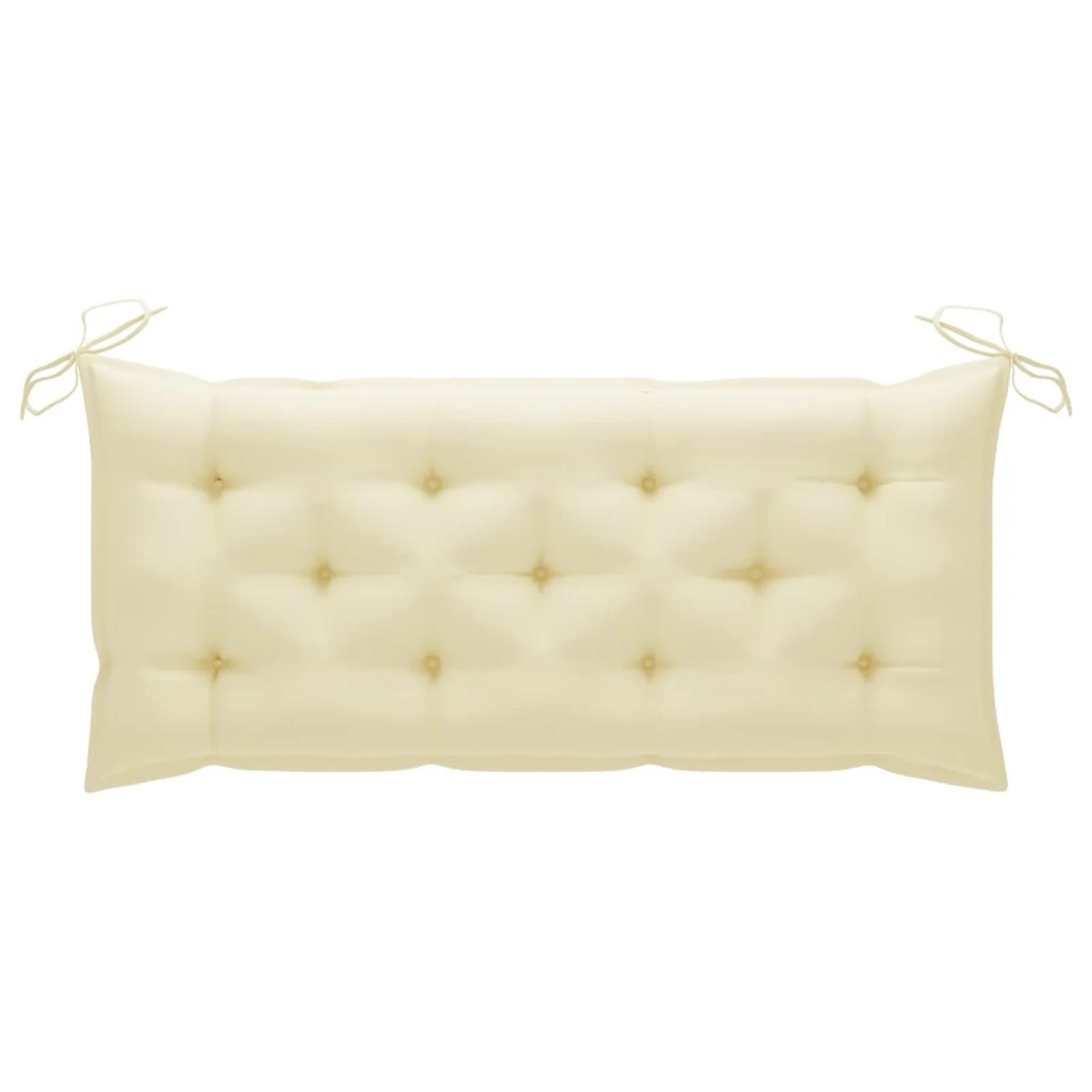 

Garden Bench Cushion Cream White 47.2x19.7"x2.8" Fabric"
