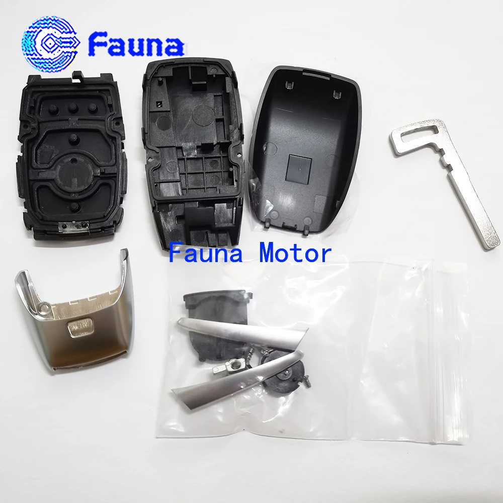 3 Button Key Shell Carcasa For Mercedes-Benz FBS4 AMG |