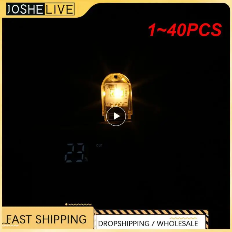 

1 ~ 40 шт., портативные мини-светодиодные Usb-лампы