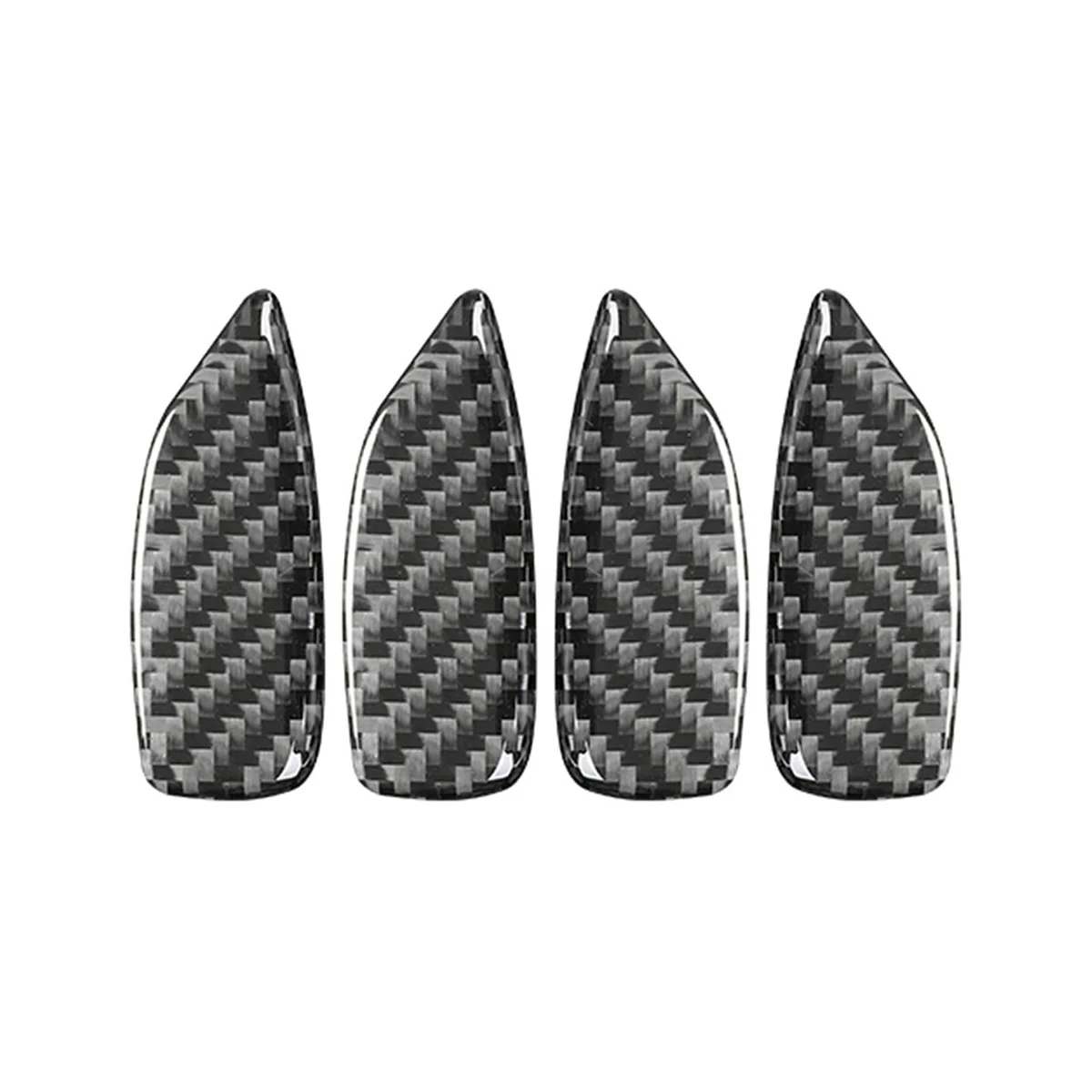 

4 шт., декоративные наклейки на дверную ручку автомобиля BMW 3 серии E46 1997-2004