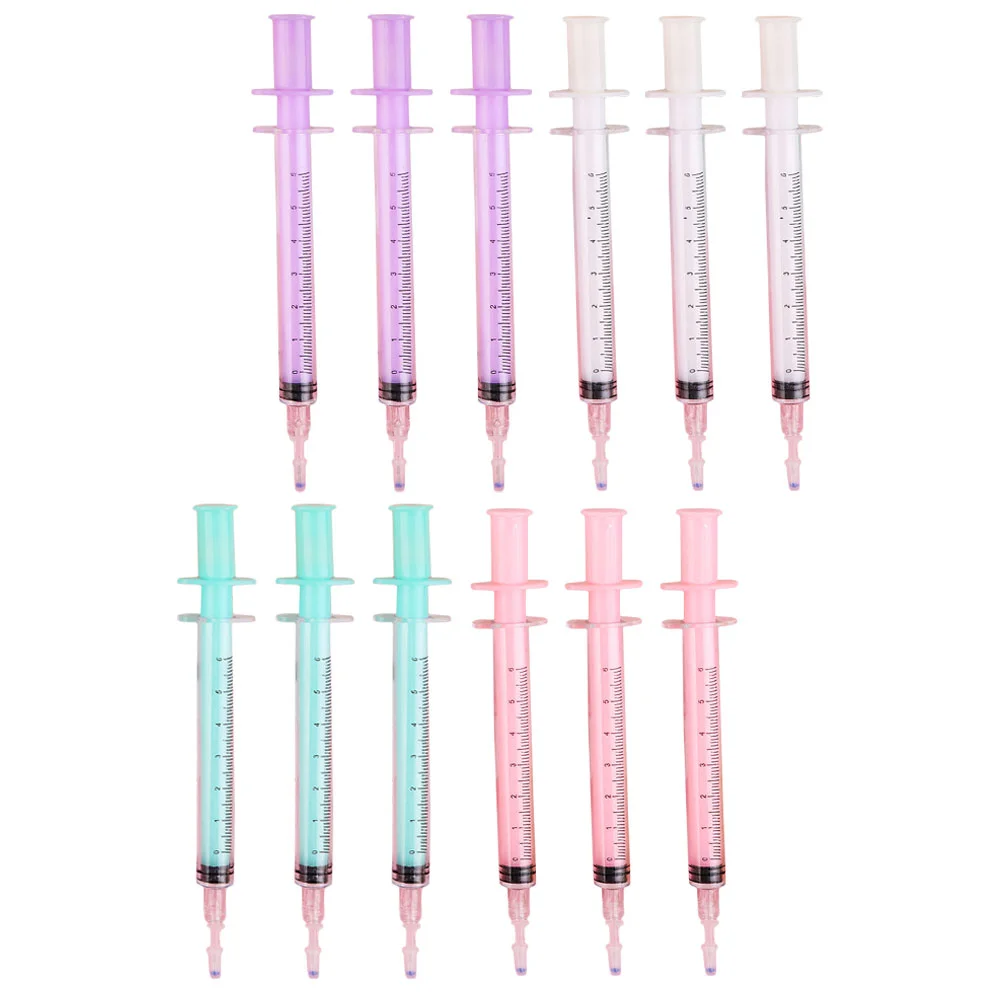 

Pens Syringe Pen Ballpoint Ink Needle Writing Stationery Nurse Shape Christmas Drawing Novelty Scrapbooking Gifts Gift Cool