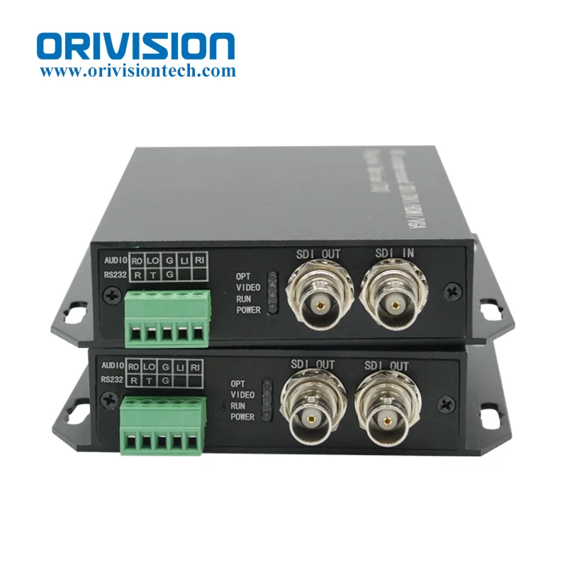 Фото Некомпрессированный оптоволоконный удлинитель HD/SD/3G SDI с поддержкой 1080P60Hz, 10 км, 20 км, преобразователь SDI в оптоволокно №2