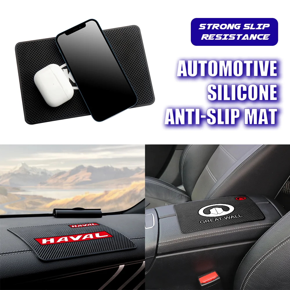 

Car Styling Silicone Anti-slip Pad Dashboard Non Slip Mat Decor For FIAT ABARTH 500 Croma Bravo Tipo Panda Argo Punto Tipo UNO