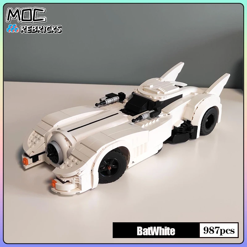 

Новинка 10395, строительные блоки BatWhite, строительные блоки, модель, коллекция «сделай сам», памятные классические наборы, детские подарки