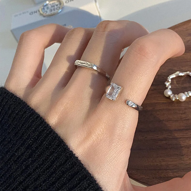 

Женское Открытое кольцо в виде Розы