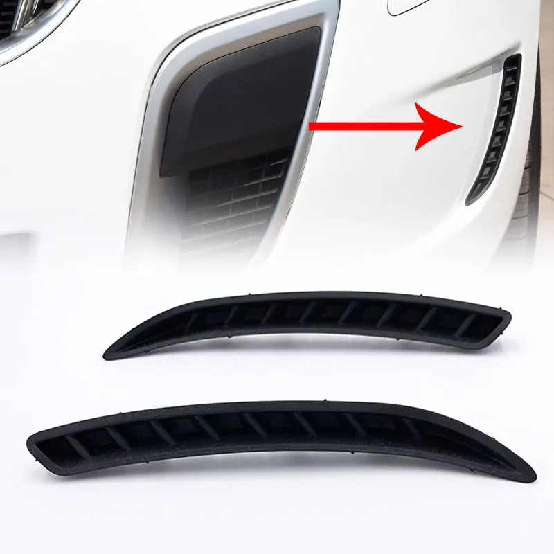 

For Buick Regal GS Opel Insignia A OPC 2009-2017 Front Bumper Grille Grill-Molding Side Trim Molding Insert Strip 13329549