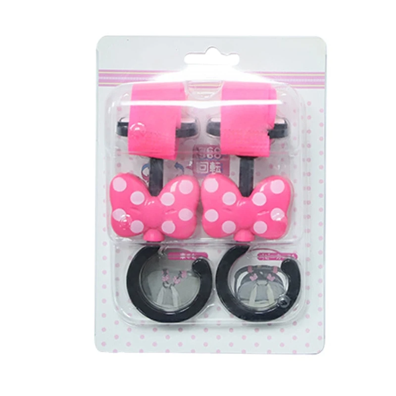 

2Pcs Stroller Clips Stroller Hooks for Hanging Bags Diaper Bag Carriage Hook