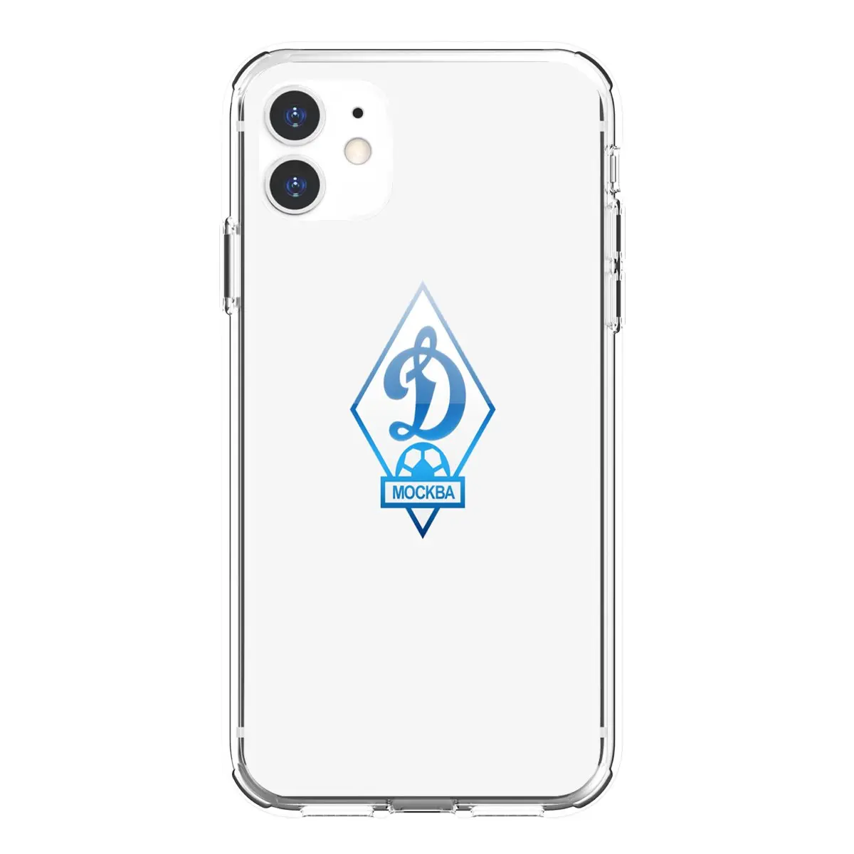 Прозрачные мягкие чехлы с логотипом Dynamo Москва Soccer для iPod Touch iPhone 10 11 12 Pro 4S SE 5C 6 6S 7 8