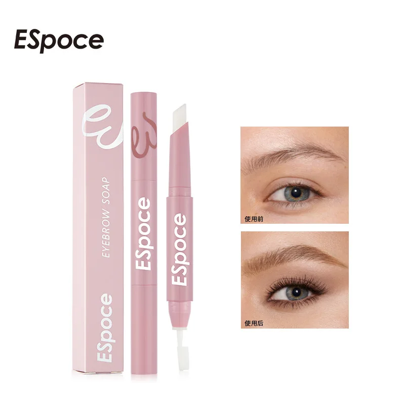 

Multifunctional Double Head Eyebrow Cream with Brush Head Wild Eyebrow Shaping Three-dimensional Shaping Lasting Eyebrow Pencil